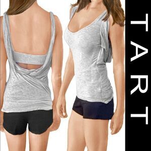 Tart Draped Open Back Tank